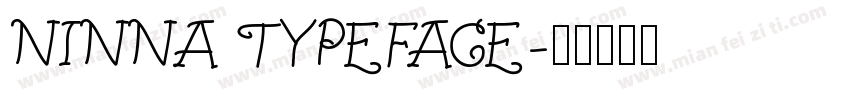 NINNA TYPEFACE字体转换
